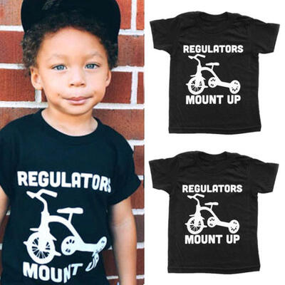 

Toddler Kid Baby Boys Girls Casual Short Sleeve T-shirt Tops Blouse Clothes C