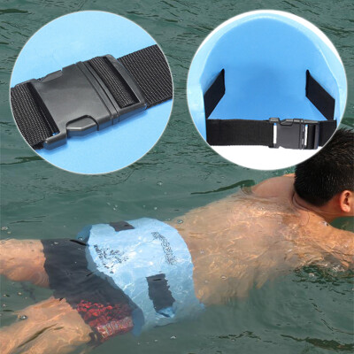 

MyMei 1PC EVA Adjustable Back Floating Foam Swimming Belt Waist Training Equipment Adult Children Tool Float Plate Freest