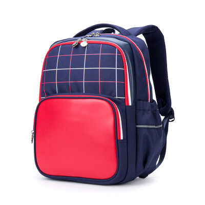 

Beijing Tokyo schoolbags waterproof reduction 1-3 grade red navy