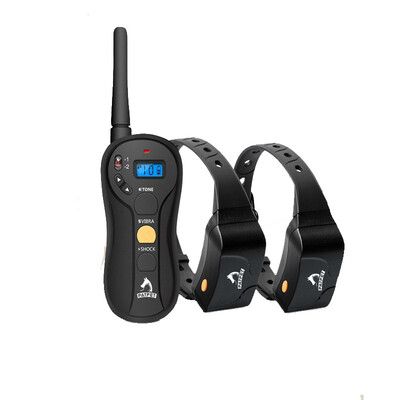 

Dog Electric Training Collar 2018 Upgraded 2000ft Remote Rechargeable Waterproof Electric Shock Collar with Beep Vibration Shock f