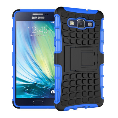 

Fivice Samsung A5 Case TPU anti-fall tire pattern back clip bracket phone case