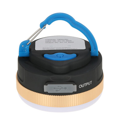 

Super Bright Magnetic 300LM LED Camping Tent Lamp for Outdoor Camp USB Rechargeable Lamp