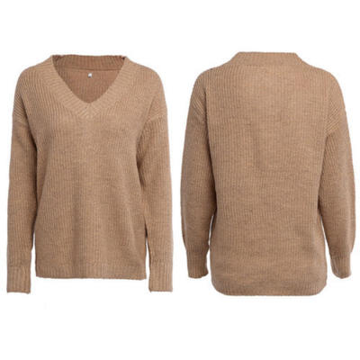 

New Women Winter Long Sleeve Knitted Sweater Ladies Jumper Pullover Tops Blouse