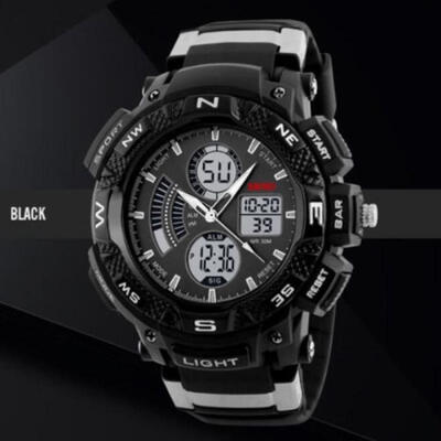 

SMAEL Waterproof Sports Watches Shock Mens Analog Quartz Digital Watch
