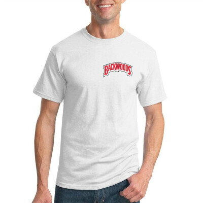 

Backwoods Logo Pocket Size Mens Pop Culture Graphic T-Shirt