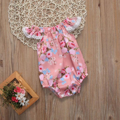 

Newborn Infant Kids Baby Girls Romper Jumpsuit Headband Outfits Clothes pop