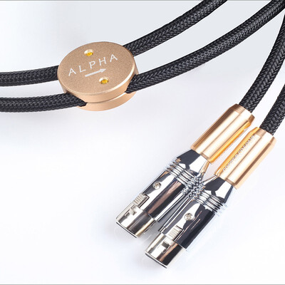 

COPPER COLOUR CC Alpha TEFLON Audio Cables XLR RCA Plug HiFi interconnect cords pair