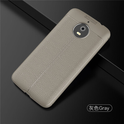 

Fivice Motorola Moto E4 PLUS case Luxury leather TPU silicone anti-fall soft shell phone case
