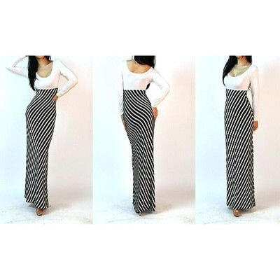 

Hot New Women Strip Tank Basic Summer Beach Evening Party Long Maxi Vest Dress