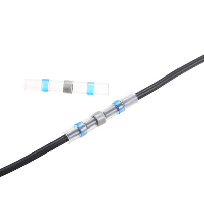 

500PCS Shrinkage Solder Sleeve Heat Shrink Tube Butt Terminal Wire Splice Connector H500-1