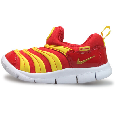 

Nike (NIKE) кроссовки DYNAMO FREE детская спортивная обувь 343938-618 Университет красный / металлический золотой US9C код 26 ярдов