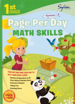 

First Grade Page Per Day Math Skills