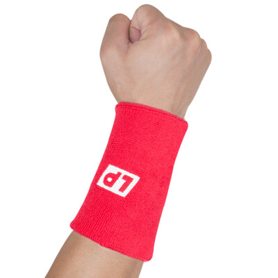 

LP663 cotton wrist sweat with a thickening movement wrist sweat with red two loaded