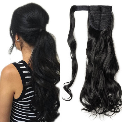 

17" Wrap Around Ponytail Extension for Woman Hair 125g