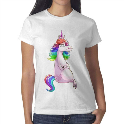 

Always Be Yourself Unicorn Women White Tshirt Cotton Interesting T-Shirts