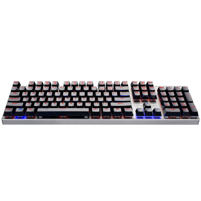 

Raytheon ThundeRobot Black King Kong K70C all-aluminum keypad backlight mechanical keyboard metal black green axis