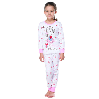 

Red beans Hodo children&39s underwear sets cotton men&women in the big children autumn&winter low round neck 100 cotton Qiu Qiuqiu HD8094 pink 120