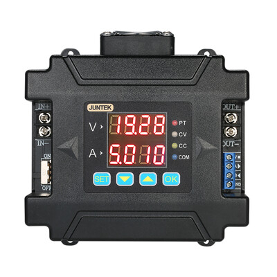 

JUNTEK 60V 8A Programmable LCD Battery Charger DC Power Supply Charger Voltmeter Ammeter