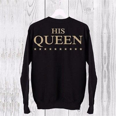 

Couple T-Shirt The King&His Queen Love Matching Shirts Couple Tee Top