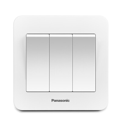 

Panasonic (Panasonic) 86-типа переключатель гнездо три открытый двойной переключатель управления Chile серия WMZ506 (элегантный белый)