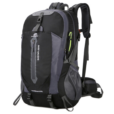 

Romacci 50L Water Resistant Hiking Travel Backpack Laptop Daypack with Rain Cover Outdoor Camping Trekking Climbing Backpack for