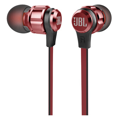 

JBL T180A Earphones Red