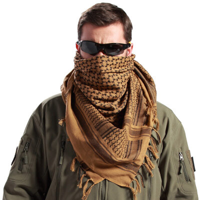 

FREE SOLDIER outdoor sports windproof thicken Arab square scarf mask tactical Desert Scarves stolessupport for US shipments