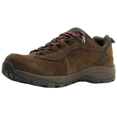 

El Monte ALPINT MOUNTAIN outdoor men and women mountaineering shoes walking shoes sports shoes wear anti-slip outdoor shoes leather breathable tooling shoes 640-817 gray 38