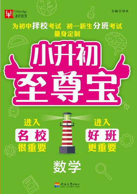 

小升初至尊宝 数学