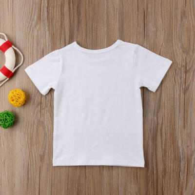 

Boy T-shirt Fashion Short Sleeve Kids Toddler T Shirt Tops Casual Cotton Tee