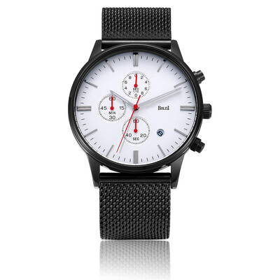 

Bolisi Fashion Casual Quartz Watch 3ATM Water-resistant Watch Men Wristwatch Male Relogio Musculino Calendar Timer