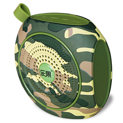 

Dimethoate NOGO A600 Bluetooth speaker portable card mini mini sound wireless hands-free small steel guns camouflage color customized version