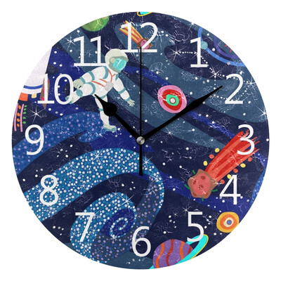 

Wall Clock Arabic Numerals Design An Open Space Round