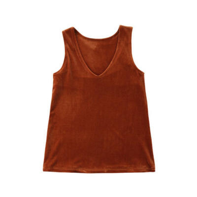

Baby Kids Girls Velvet V Neck Dresses Party Vest Tank Dress Toddler Sundress
