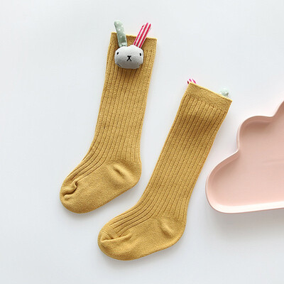 

fashion princess dress socks Baby Girls Long Sock Toddler knee high socks for Girl candy color leg warmer cotton warm boot sock