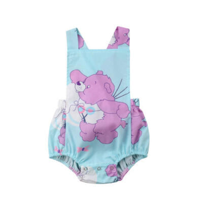 

Toddler Kids Baby Girl Boy Outfit Clothes Bear Romper Jumpsuit Bodysuit Sunsuit