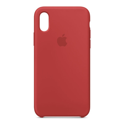 

Apple iPhone  Original Silicone Case Mobile Phone Case Red