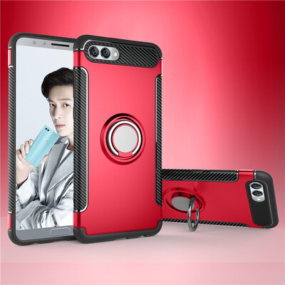 

Fivice Huawei nova 2S case PC metal ring shell magnetic car bracket TPU phone case