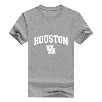 

AS03-University of Houston Cougars Arch Logo T-Shirt-Red