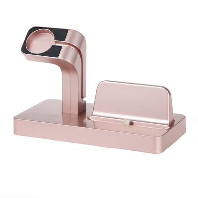 

New Design 2in1 Desk Phone Charger For iPhone  Max XR  X 8 7 6s Plus Charging Docking Dock Station for apple i watch 1 2 3