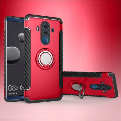 

Fivice Huawei Mate 10 Pro case PC metal ring shell magnetic car bracket TPU phone case