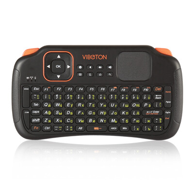 

Viboton S1 English Russian 3-in-1 24GHz Wireless Keyboard Air Mouse Remote Control with Touchpad for Windows Linux