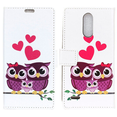 

MOONCASE LG K11 Plus Painted Leather Case - Love Cat