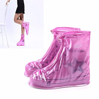 

Outdoor Waterproof Shoe Covers Adjustable Zippered Over Shoes Slip