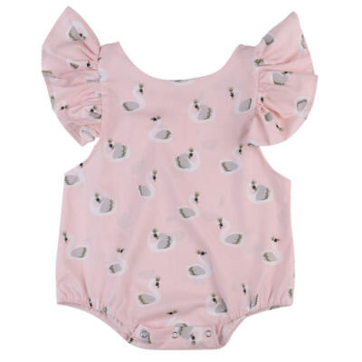 

Newborn Infant Baby Cute Girls Cotton Romper Jumpsuit Bodysuit Clothes Outfits