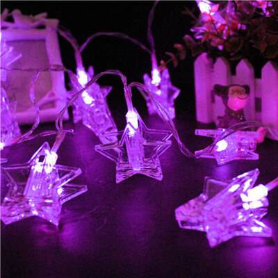 

BRELONG BRELONG LED Pentagram clip light string-20led