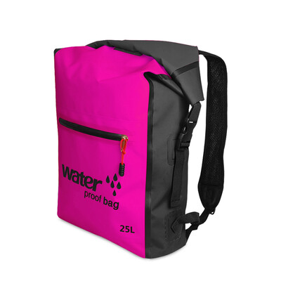 

25L Outdoor Waterproof Dry Bag Roll Top Floating Backpack for Kayaking Rafting Boating River Trekking