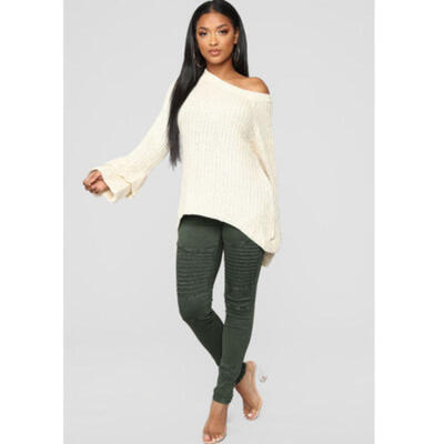 

Ladies Women High Waist Skinny Pencil Stretch Slim Fitness Pants Trousers New AU