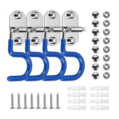 

UpperX Mop broom holder storage bag VLV 304 stainless steel S-type wall-mounted storage box cleaning tool 5 pieces5 single hooks