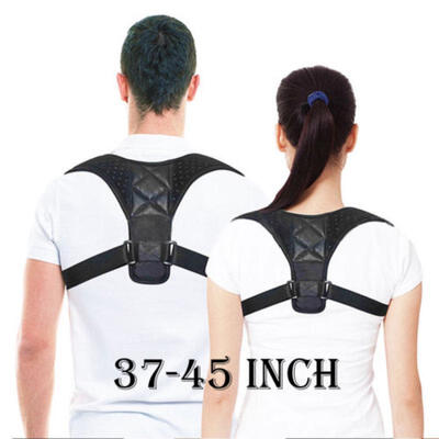 

Adult&Kid Shoulder Brace Belt Adjustable Posture Corrector Support Magnetic Back